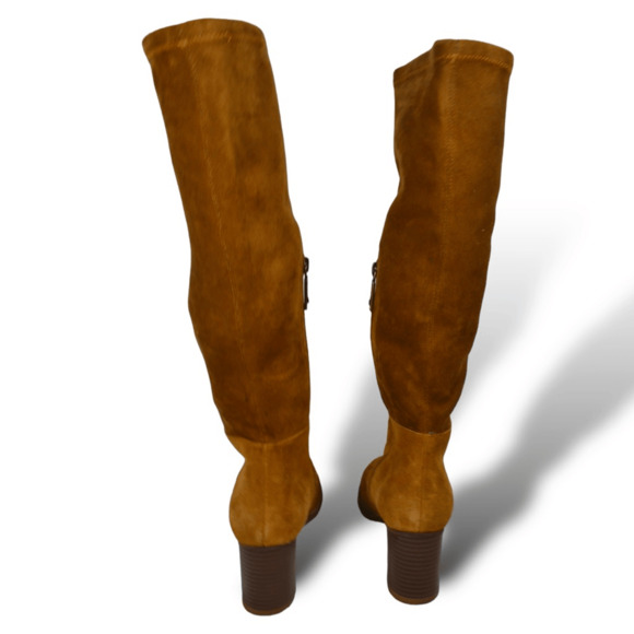 Blondo Nada Brown Suede Waterproof Knee High Boots 6 NWOB - Picture 5 of 6